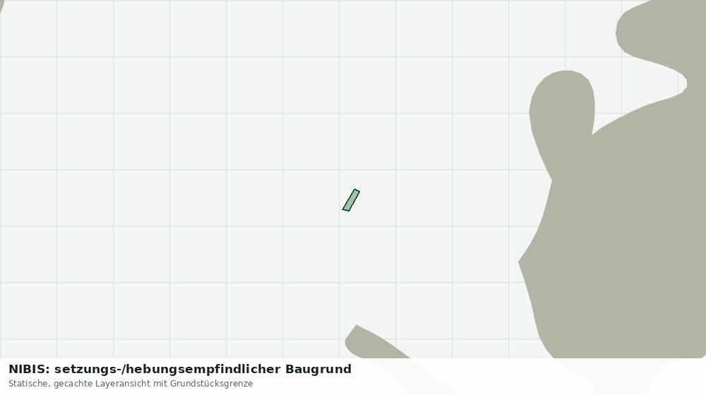 Statische Kartenansicht: NIBIS: setzungs-/hebungsempfindlicher Baugrund