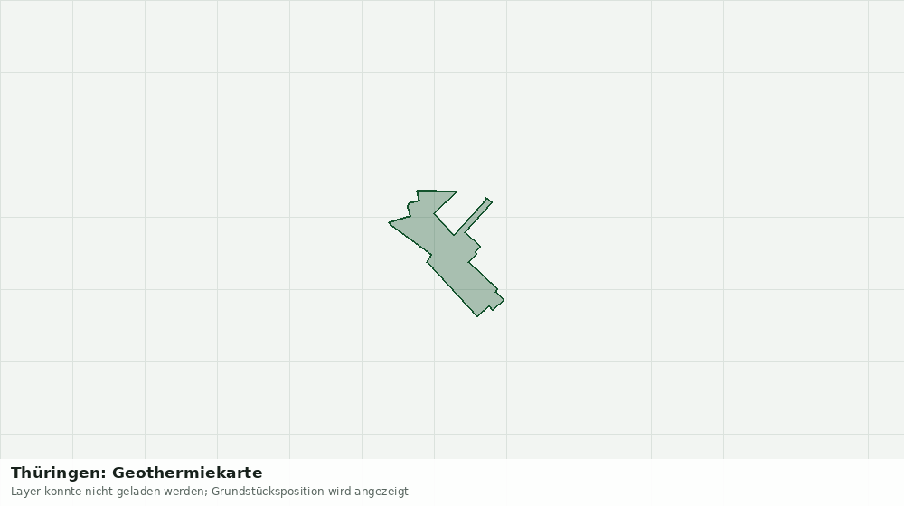 Statische Kartenansicht: Thüringen: Geothermiekarte
