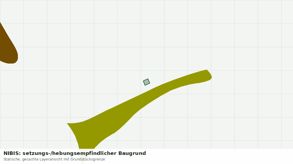 Statische Kartenansicht: NIBIS: setzungs-/hebungsempfindlicher Baugrund