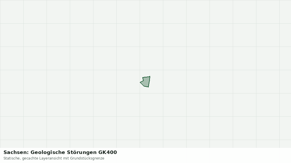 Statische Kartenansicht: Sachsen: Geologische Störungen GK400