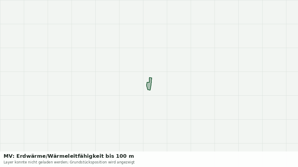 Statische Kartenansicht: MV: Erdwärme/Wärmeleitfähigkeit bis 100 m