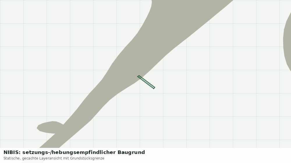 Statische Kartenansicht: NIBIS: setzungs-/hebungsempfindlicher Baugrund