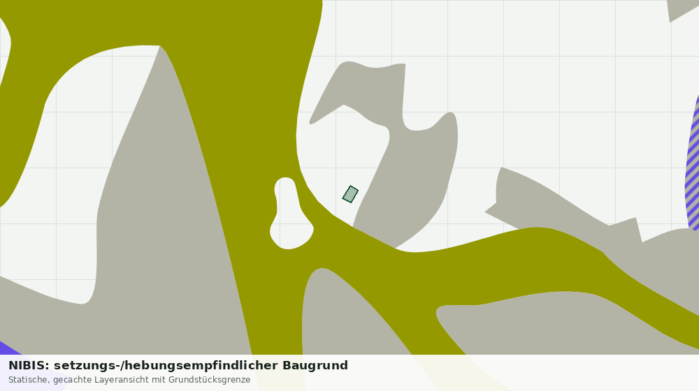 Statische Kartenansicht: NIBIS: setzungs-/hebungsempfindlicher Baugrund