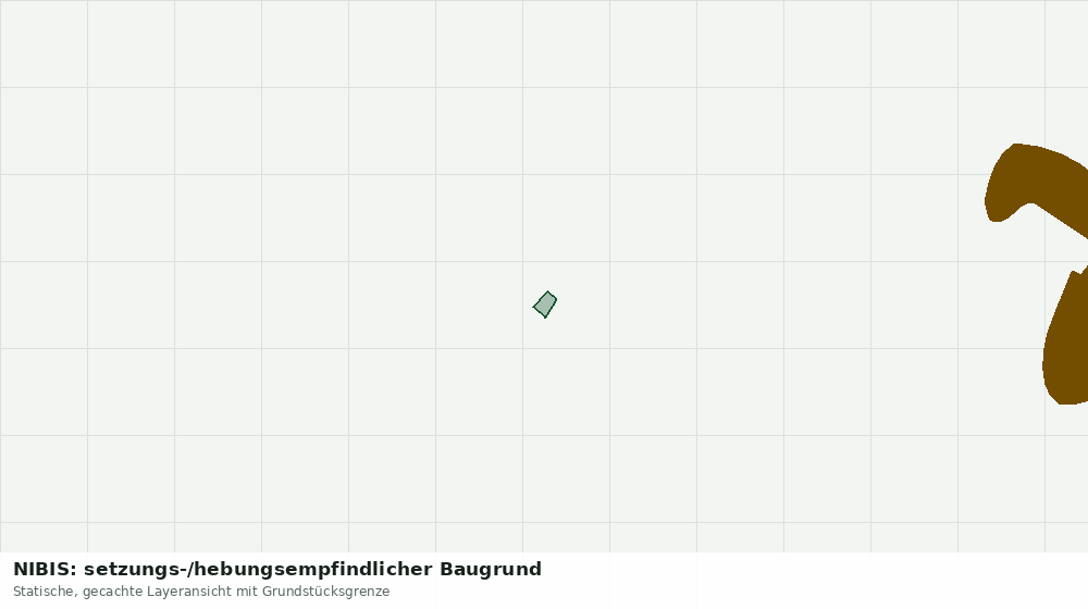 Statische Kartenansicht: NIBIS: setzungs-/hebungsempfindlicher Baugrund