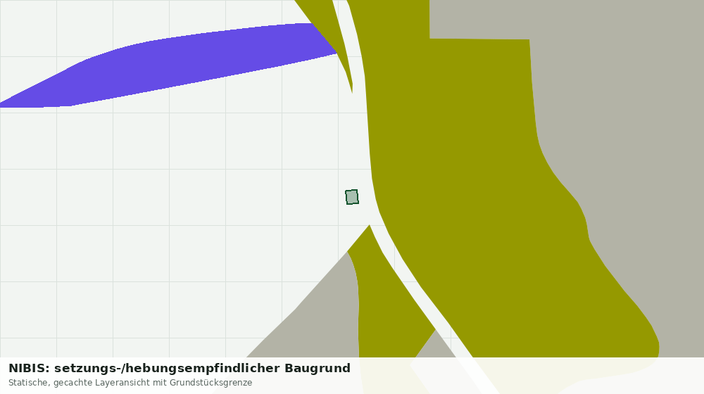 Statische Kartenansicht: NIBIS: setzungs-/hebungsempfindlicher Baugrund