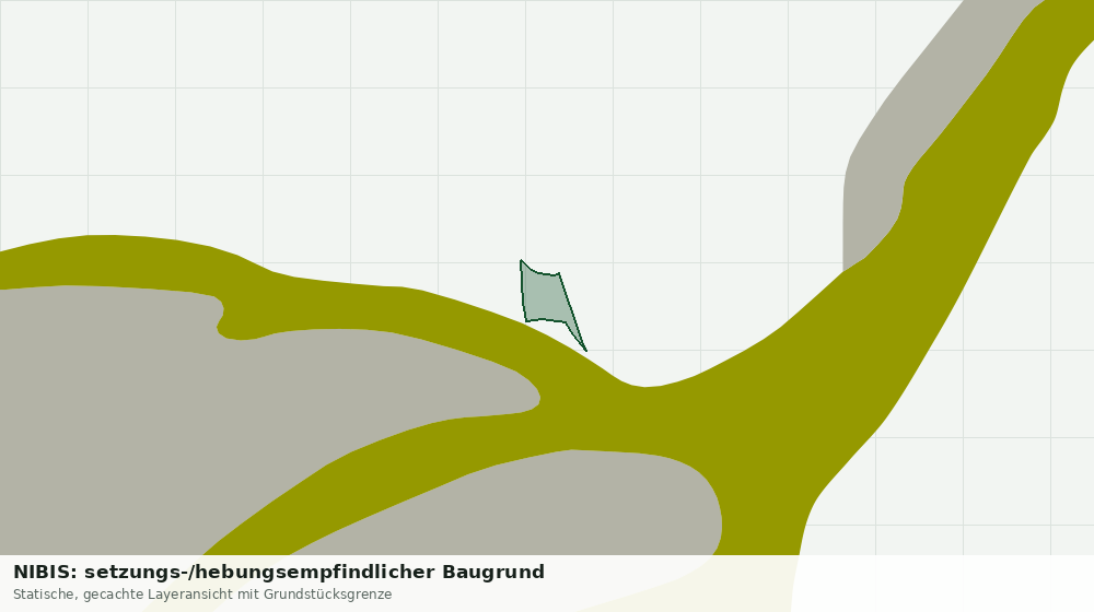Statische Kartenansicht: NIBIS: setzungs-/hebungsempfindlicher Baugrund