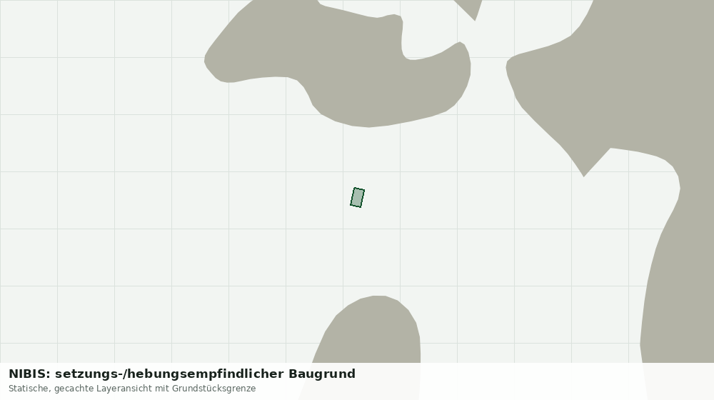 Statische Kartenansicht: NIBIS: setzungs-/hebungsempfindlicher Baugrund
