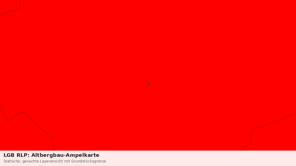 Statische Kartenansicht: LGB RLP: Altbergbau-Ampelkarte