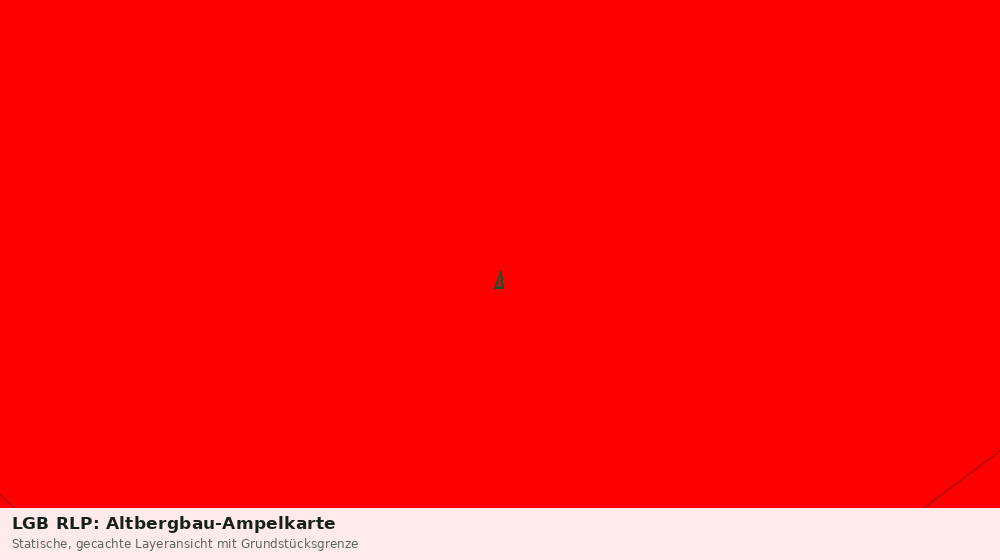 Statische Kartenansicht: LGB RLP: Altbergbau-Ampelkarte