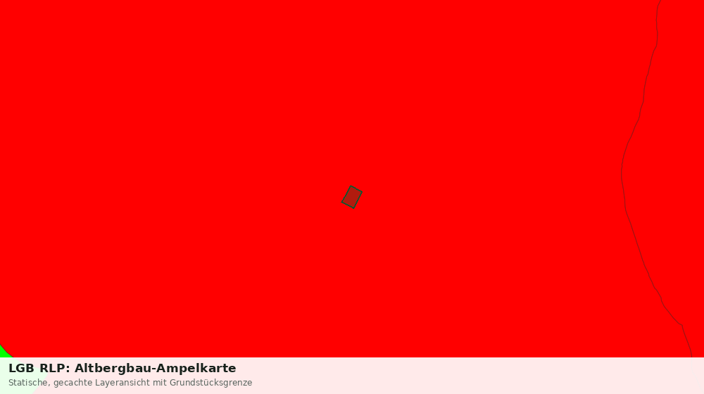 Statische Kartenansicht: LGB RLP: Altbergbau-Ampelkarte
