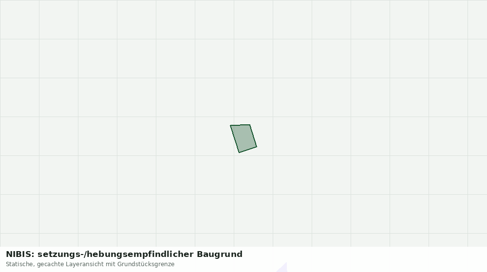 Statische Kartenansicht: NIBIS: setzungs-/hebungsempfindlicher Baugrund