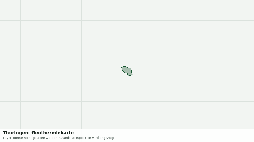 Statische Kartenansicht: Thüringen: Geothermiekarte