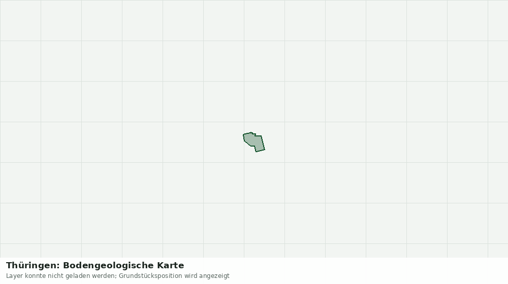 Statische Kartenansicht: Thüringen: Bodengeologische Karte