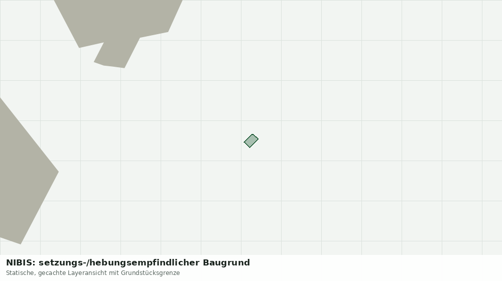 Statische Kartenansicht: NIBIS: setzungs-/hebungsempfindlicher Baugrund