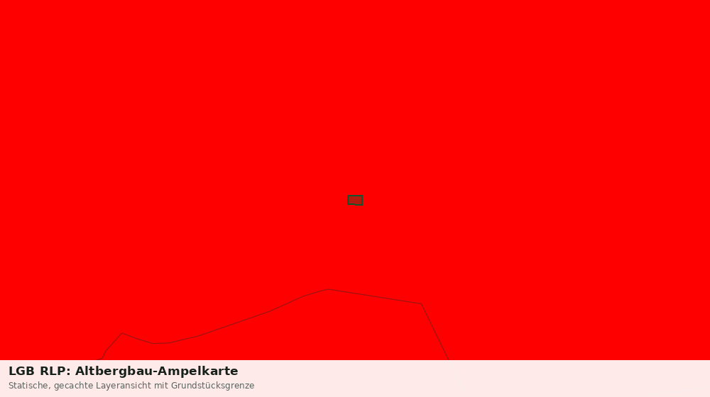 Statische Kartenansicht: LGB RLP: Altbergbau-Ampelkarte