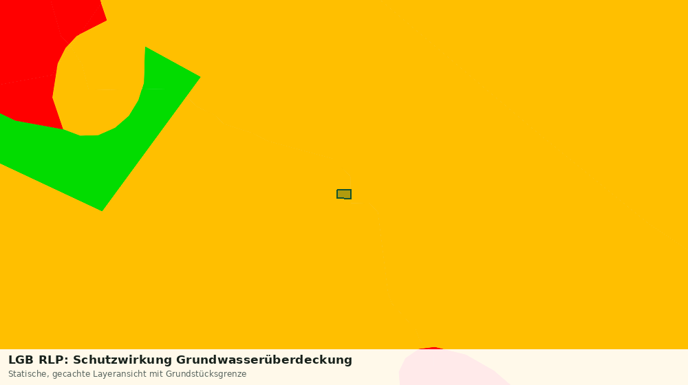 Statische Kartenansicht: LGB RLP: Schutzwirkung Grundwasserüberdeckung