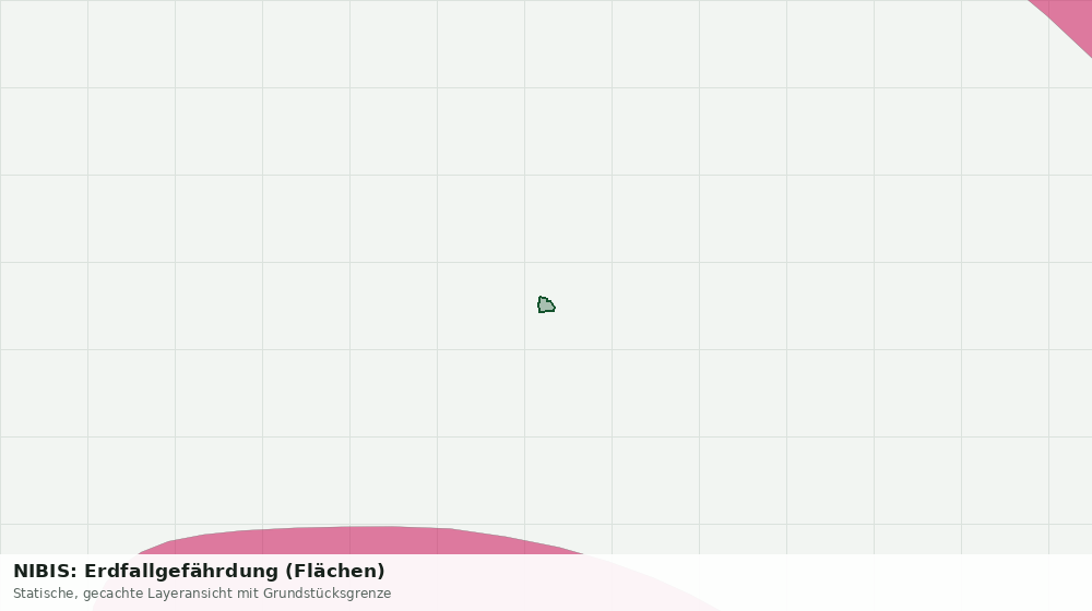 Statische Kartenansicht: NIBIS: Erdfallgefährdung (Flächen)
