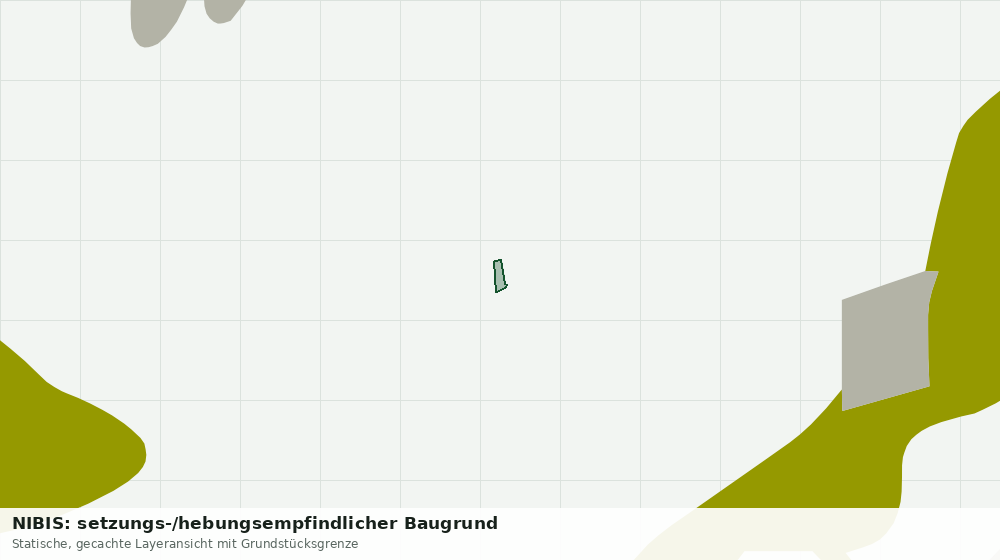 Statische Kartenansicht: NIBIS: setzungs-/hebungsempfindlicher Baugrund