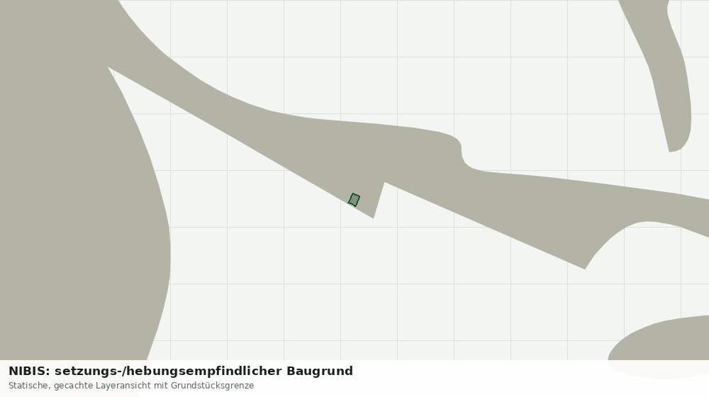 Statische Kartenansicht: NIBIS: setzungs-/hebungsempfindlicher Baugrund