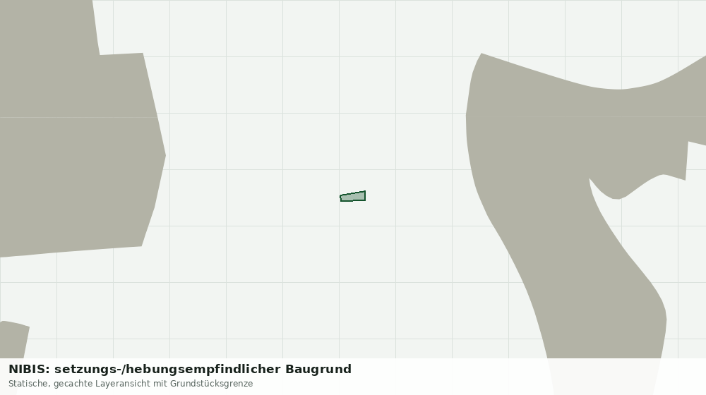Statische Kartenansicht: NIBIS: setzungs-/hebungsempfindlicher Baugrund