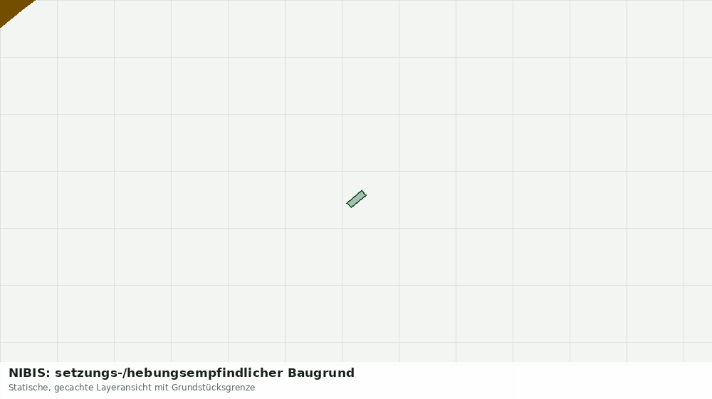 Statische Kartenansicht: NIBIS: setzungs-/hebungsempfindlicher Baugrund