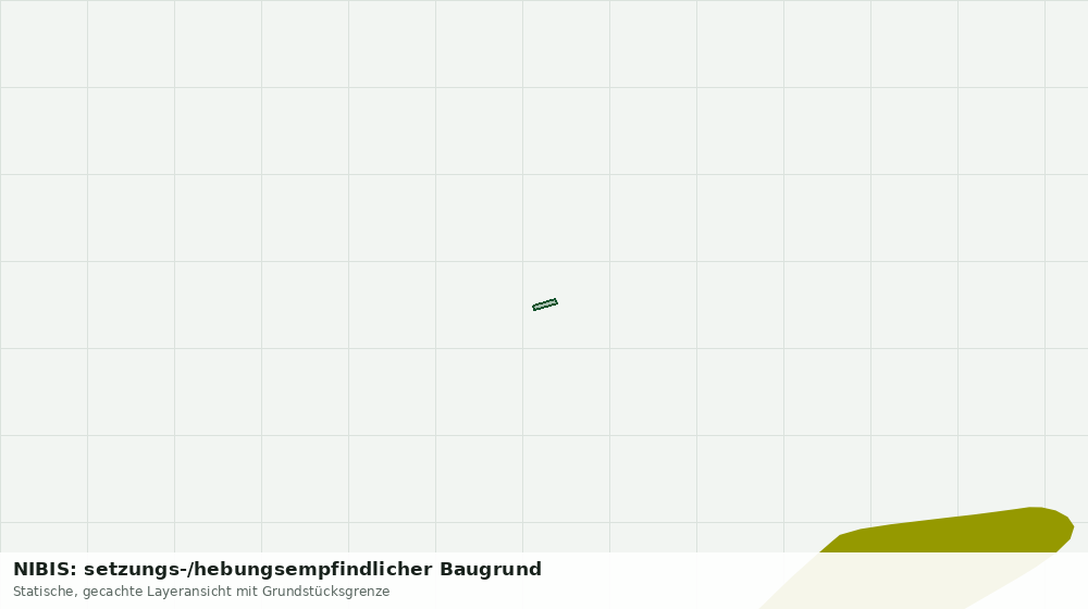 Statische Kartenansicht: NIBIS: setzungs-/hebungsempfindlicher Baugrund