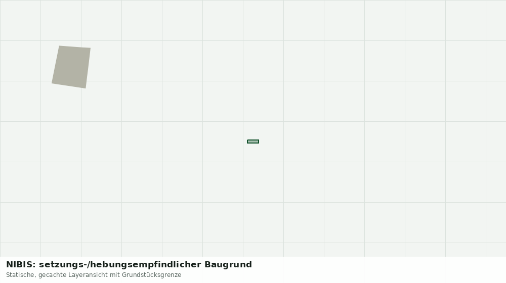 Statische Kartenansicht: NIBIS: setzungs-/hebungsempfindlicher Baugrund