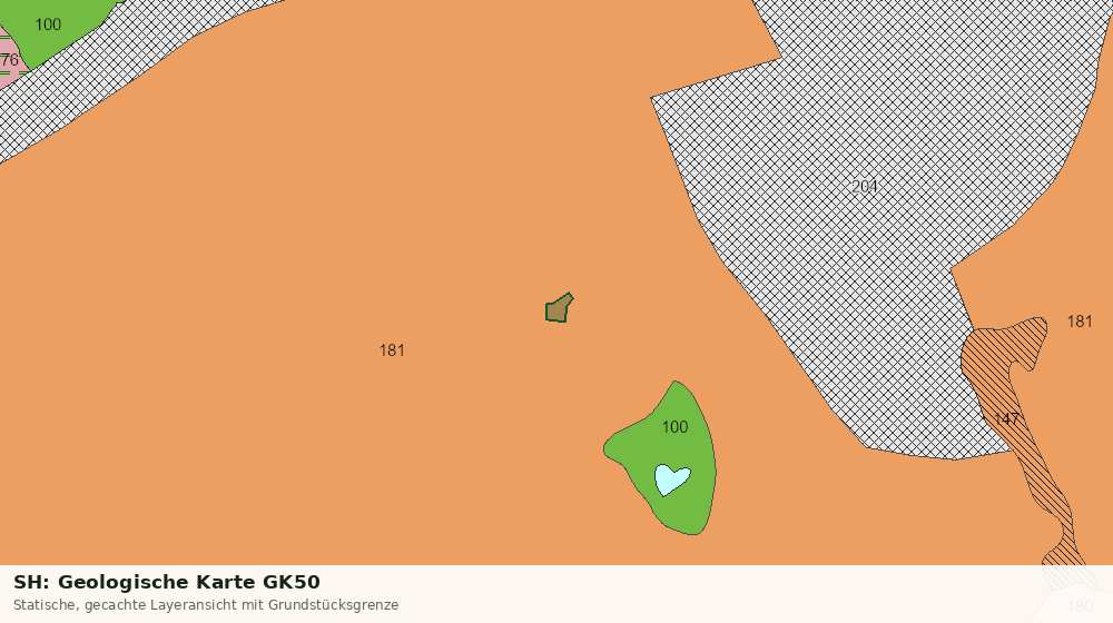 Statische Kartenansicht: SH: Geologische Karte GK50