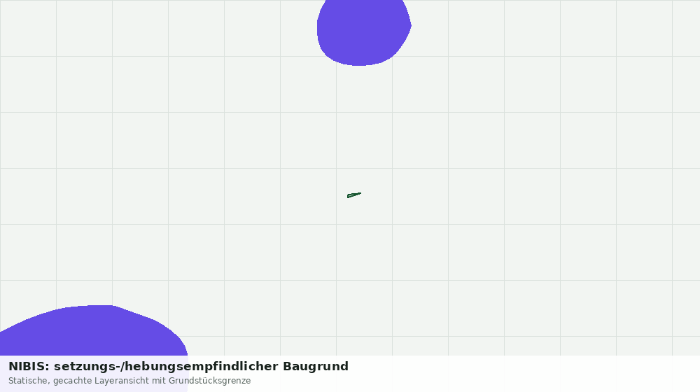 Statische Kartenansicht: NIBIS: setzungs-/hebungsempfindlicher Baugrund