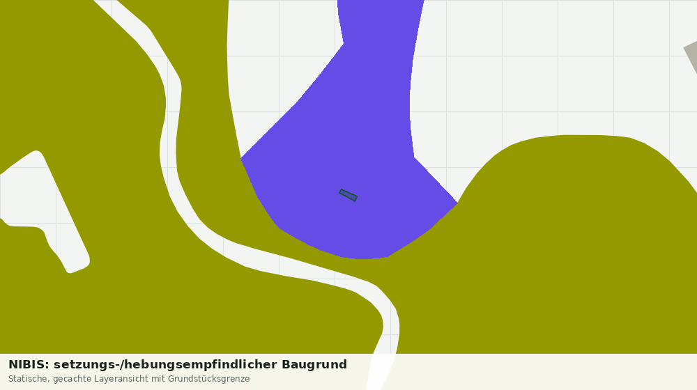 Statische Kartenansicht: NIBIS: setzungs-/hebungsempfindlicher Baugrund