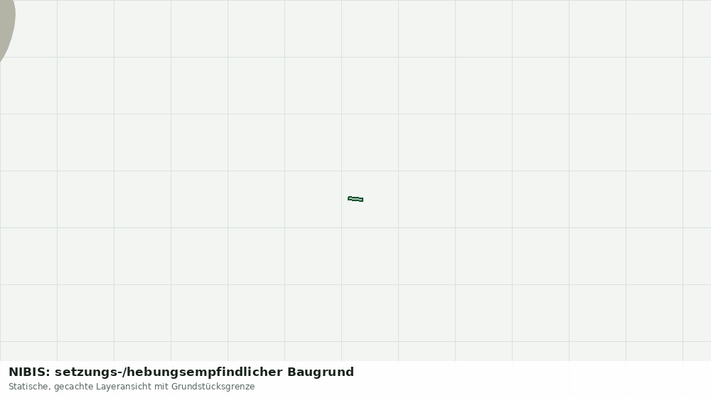 Statische Kartenansicht: NIBIS: setzungs-/hebungsempfindlicher Baugrund