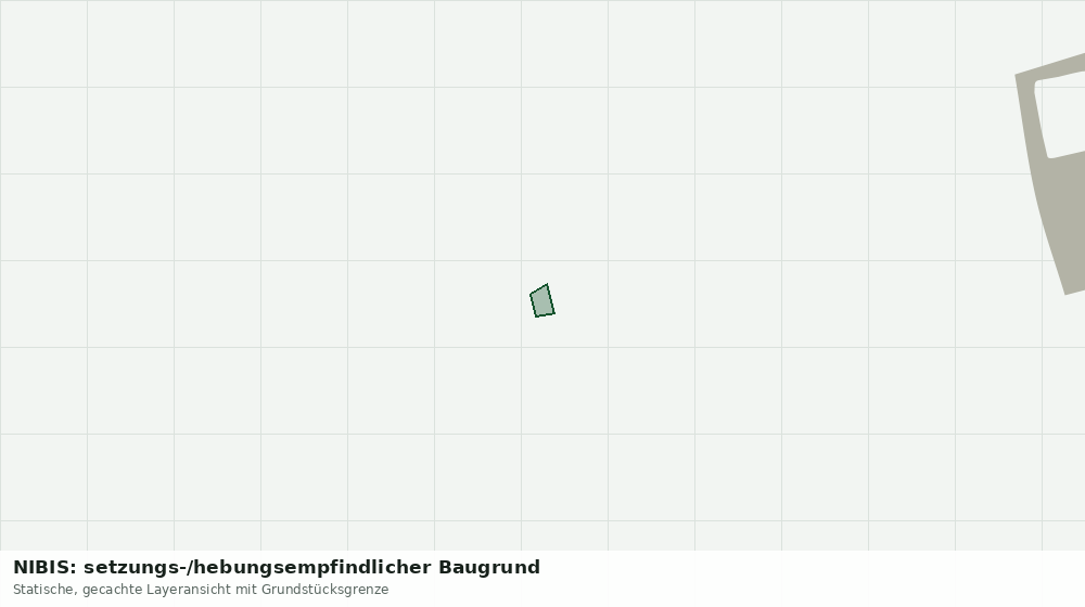 Statische Kartenansicht: NIBIS: setzungs-/hebungsempfindlicher Baugrund