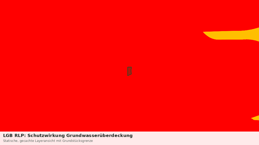 Statische Kartenansicht: LGB RLP: Schutzwirkung Grundwasserüberdeckung