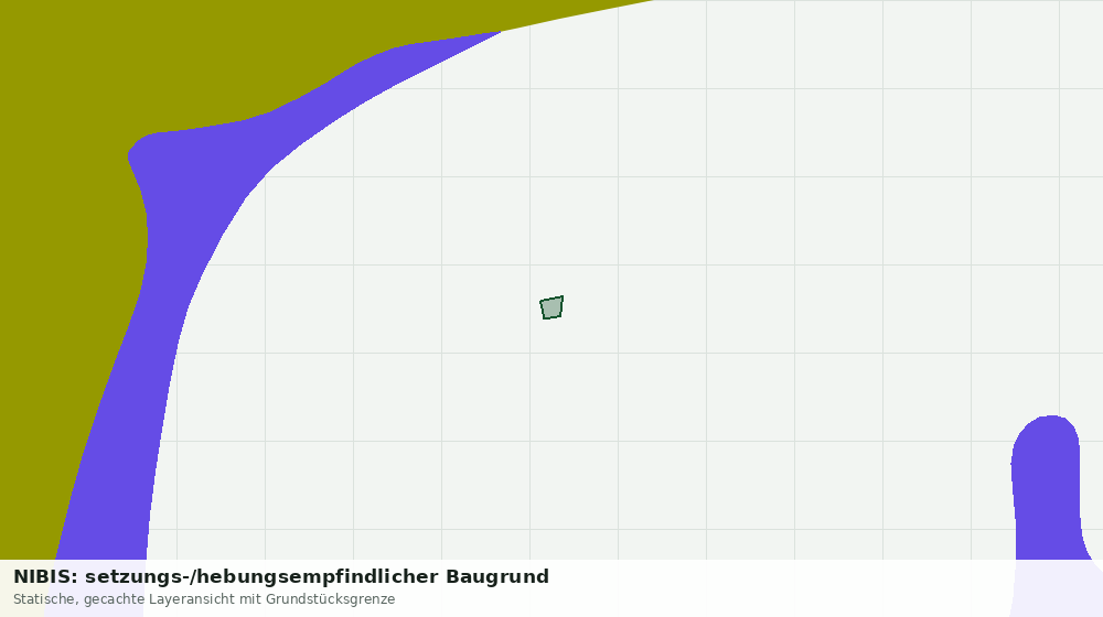 Statische Kartenansicht: NIBIS: setzungs-/hebungsempfindlicher Baugrund