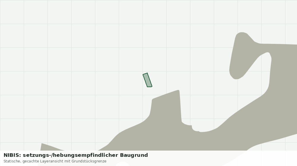 Statische Kartenansicht: NIBIS: setzungs-/hebungsempfindlicher Baugrund