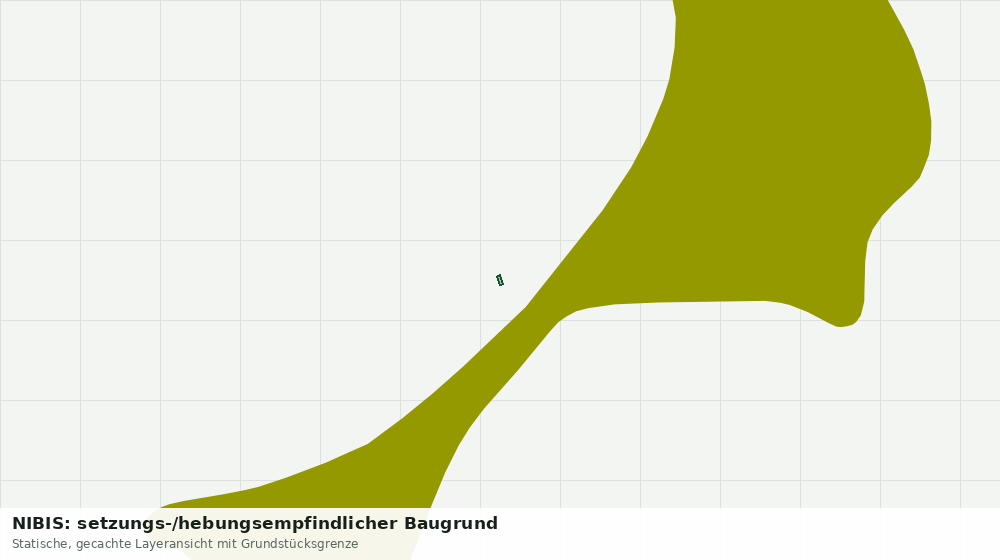Statische Kartenansicht: NIBIS: setzungs-/hebungsempfindlicher Baugrund