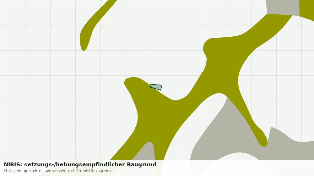 Statische Kartenansicht: NIBIS: setzungs-/hebungsempfindlicher Baugrund