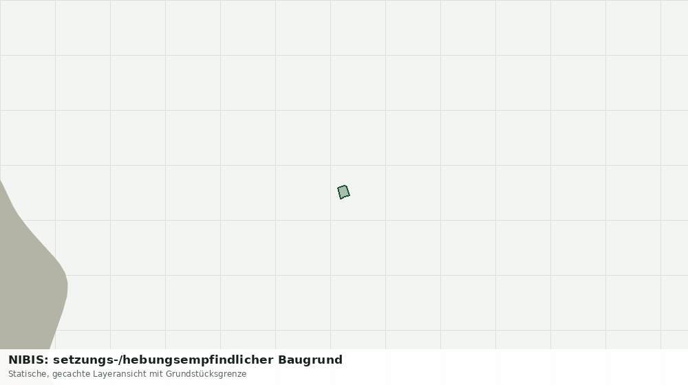 Statische Kartenansicht: NIBIS: setzungs-/hebungsempfindlicher Baugrund