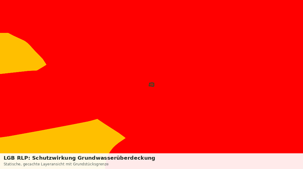Statische Kartenansicht: LGB RLP: Schutzwirkung Grundwasserüberdeckung