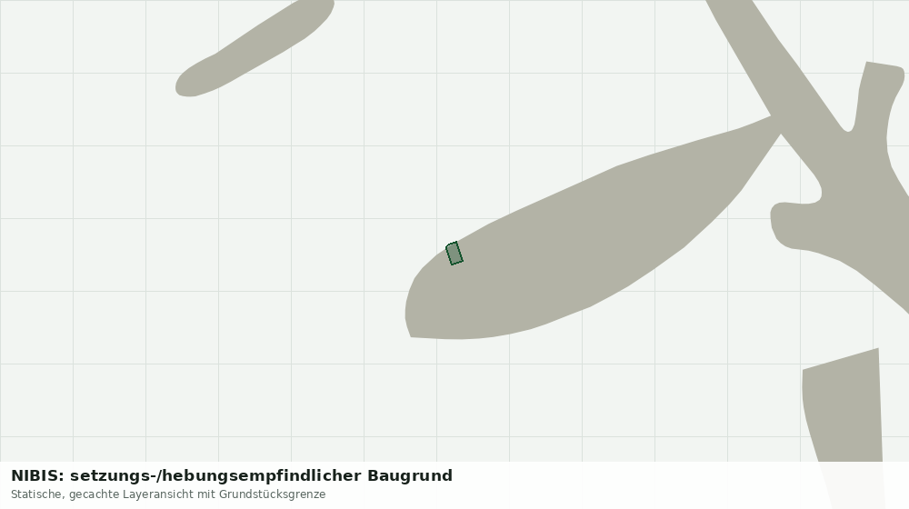 Statische Kartenansicht: NIBIS: setzungs-/hebungsempfindlicher Baugrund