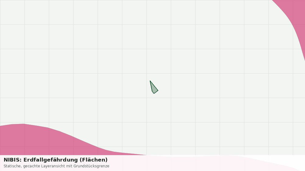 Statische Kartenansicht: NIBIS: Erdfallgefährdung (Flächen)