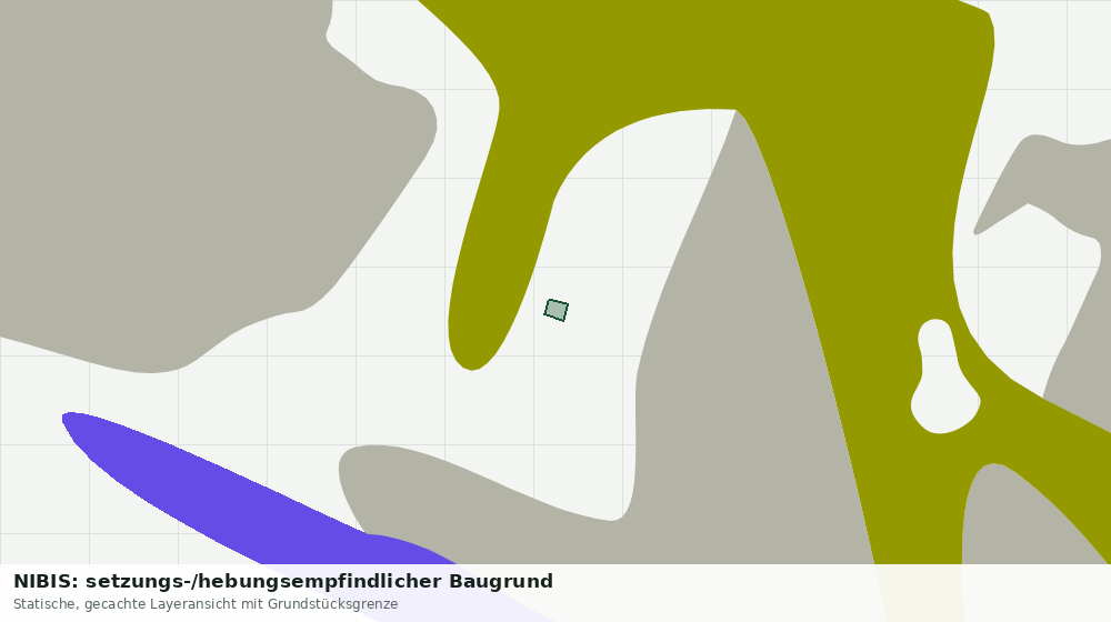 Statische Kartenansicht: NIBIS: setzungs-/hebungsempfindlicher Baugrund
