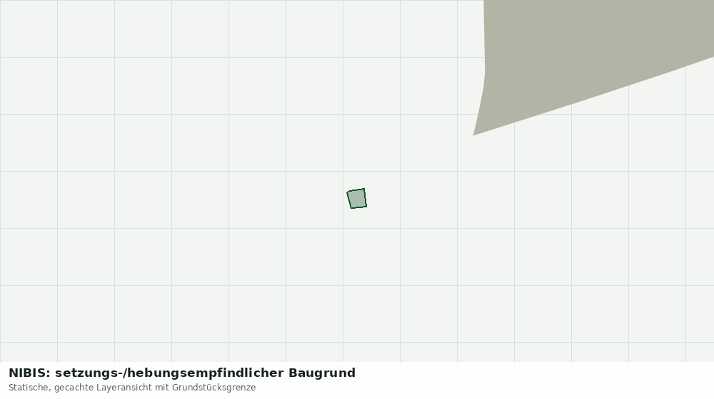Statische Kartenansicht: NIBIS: setzungs-/hebungsempfindlicher Baugrund