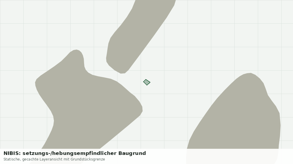 Statische Kartenansicht: NIBIS: setzungs-/hebungsempfindlicher Baugrund