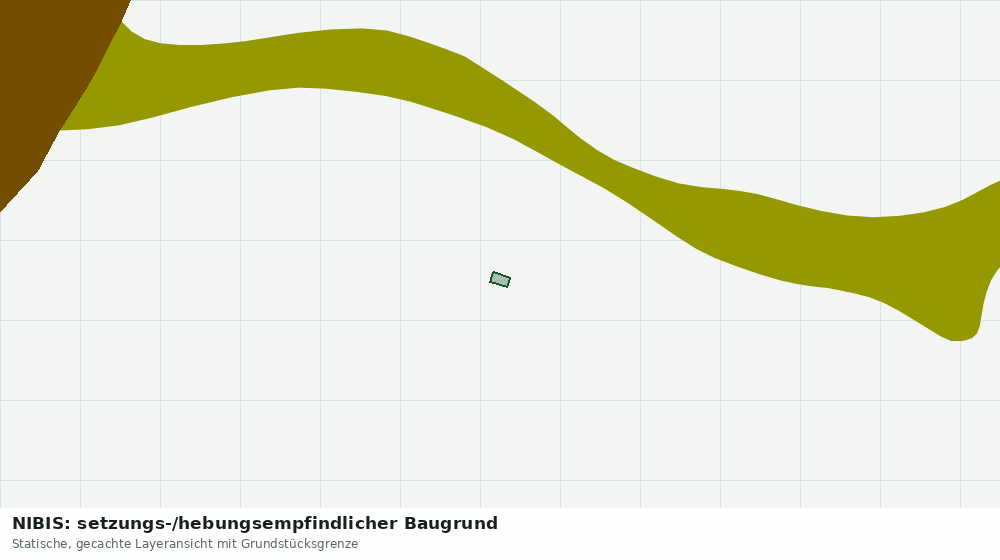 Statische Kartenansicht: NIBIS: setzungs-/hebungsempfindlicher Baugrund