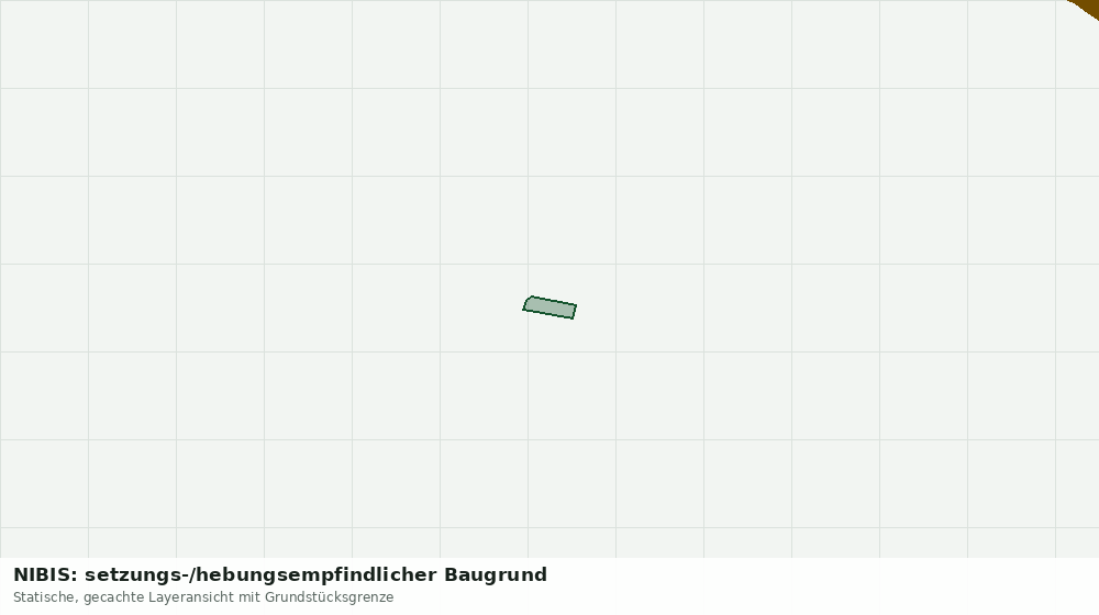 Statische Kartenansicht: NIBIS: setzungs-/hebungsempfindlicher Baugrund