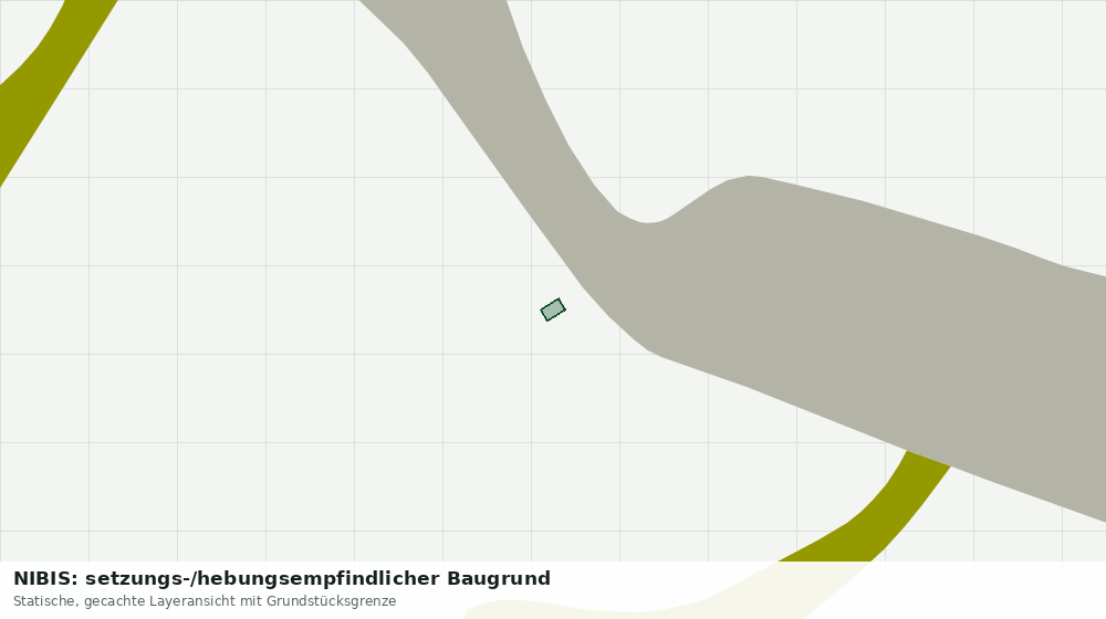 Statische Kartenansicht: NIBIS: setzungs-/hebungsempfindlicher Baugrund
