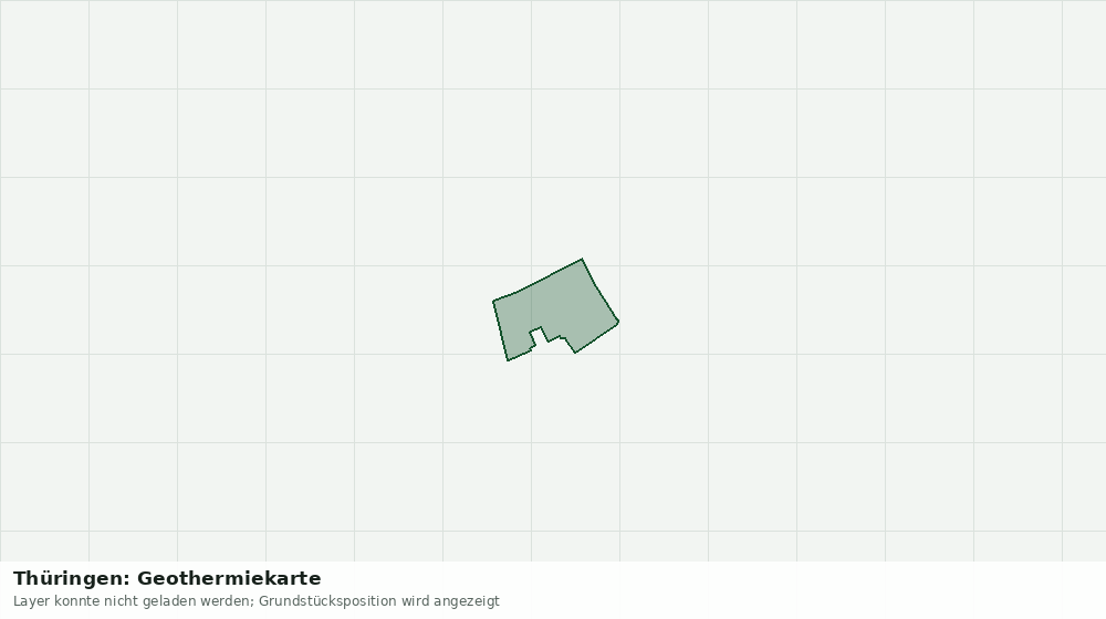 Statische Kartenansicht: Thüringen: Geothermiekarte