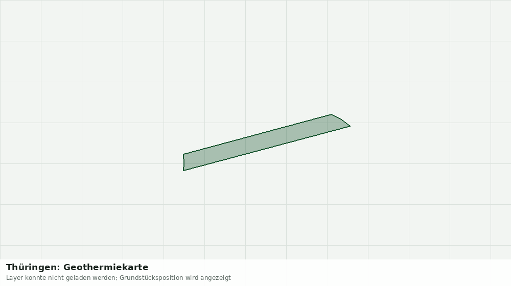 Statische Kartenansicht: Thüringen: Geothermiekarte