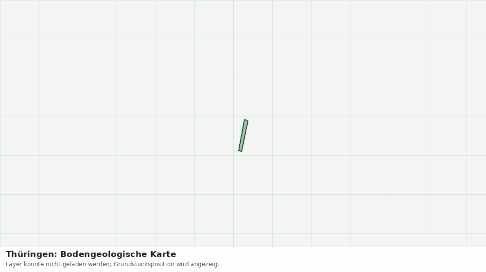 Statische Kartenansicht: Thüringen: Bodengeologische Karte